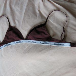 Calvin Klein triangle bralette